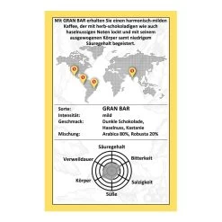 Gran Bar Selezione Oro -Kaffee Verkäufe 100091 100091 mocambo gran bar selezione oro aroma 2