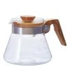 Hario Coffee Server Glaskanne Mit Olivenholz -Kaffee Verkäufe 101511 101511 hario coffee server 600 ml olive wood new