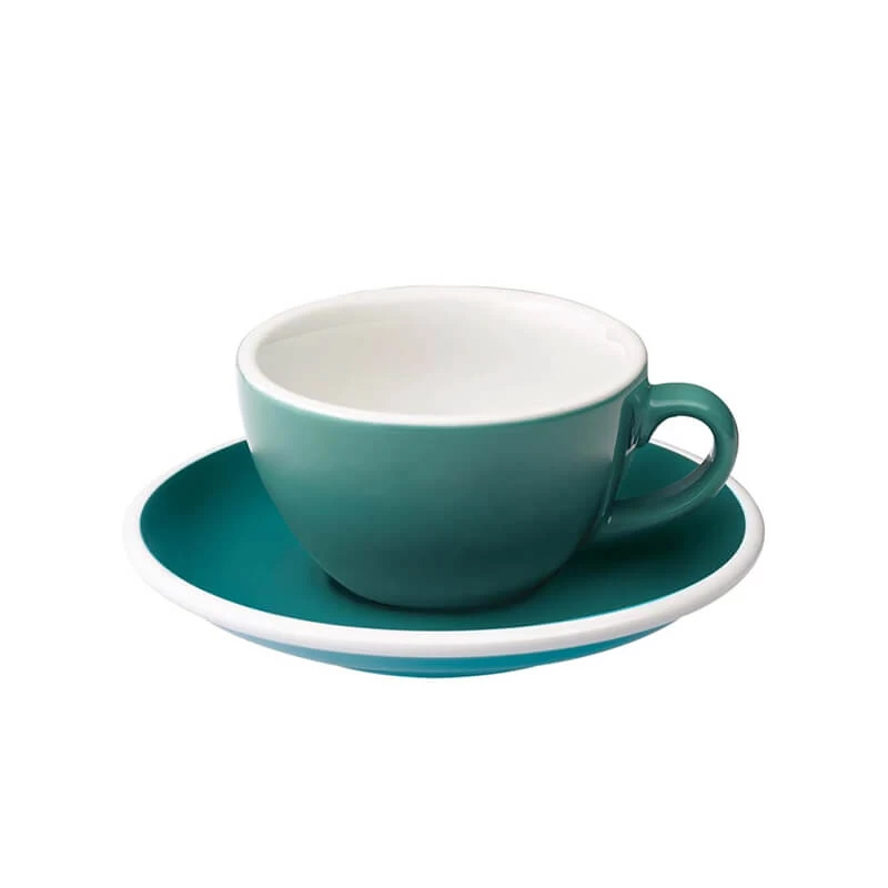 Flat-White-Tasse Egg Teal 3 Flat-White-Tasse Egg Teal
