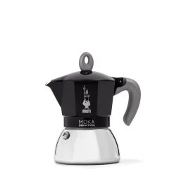 Bialetti New Moka Induction 4 Tassen Schwarz