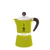 Bialetti Rainbow 6 Tassen Grün -Kaffee Verkäufe 103853 103853 bialetti rainbow green 6 tassen