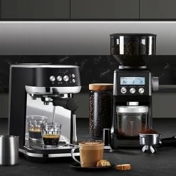 Sage The Smart Grinder Pro Matt Schwarz -Kaffee Verkäufe 104619 104619 sage the smart grinder pro matt schwarz mood