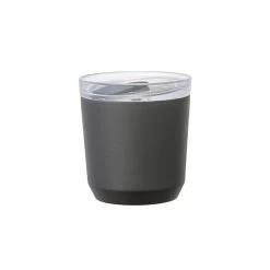 Kinto To-Go Tumbler 240 Ml Mit Stöpsel Schwarz