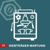 Siebträger Wartung -Kaffee Verkäufe 105583 aromatico maschinenservice siebtraeger wartung